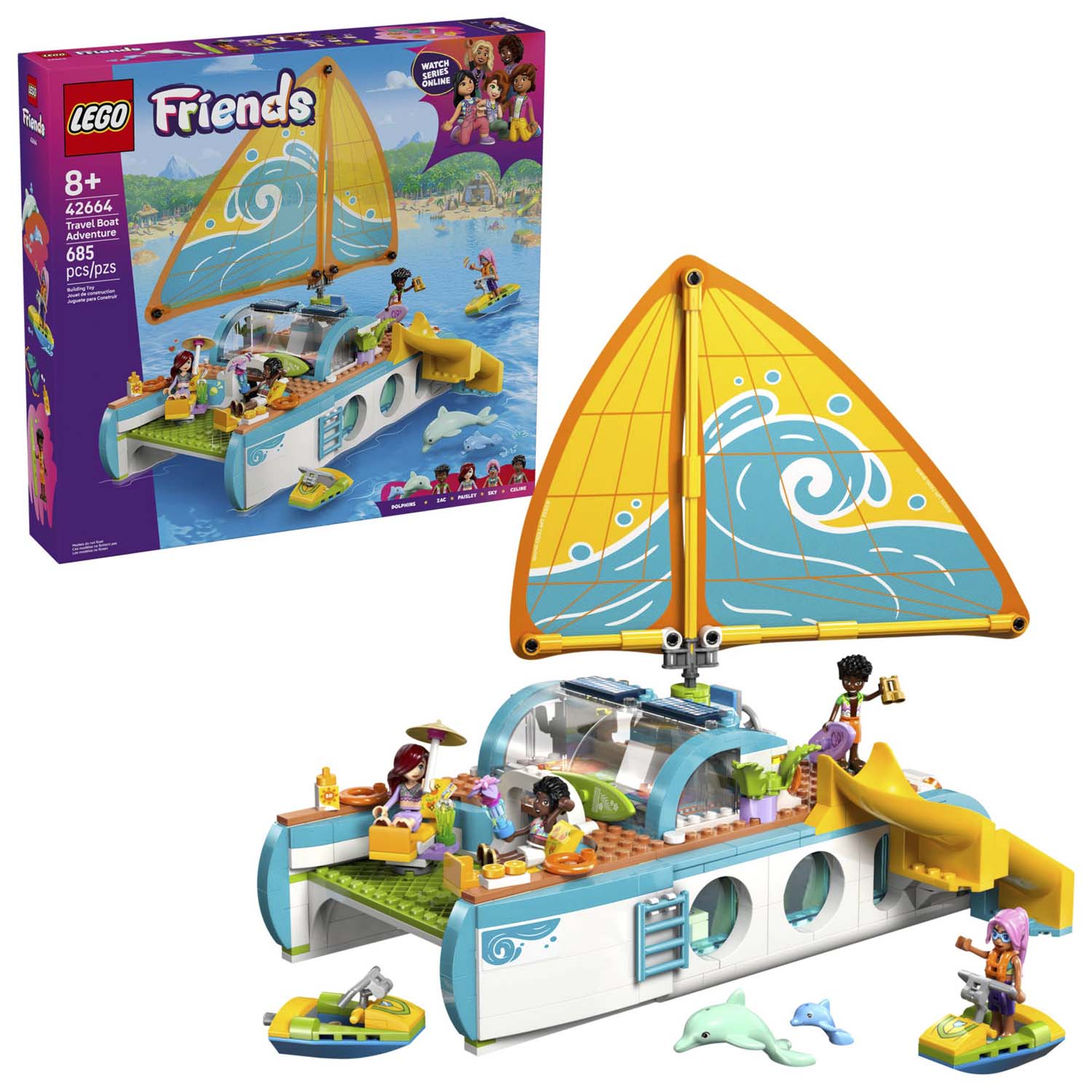 Конструктор LEGO Friends 685 дет. - фото 1