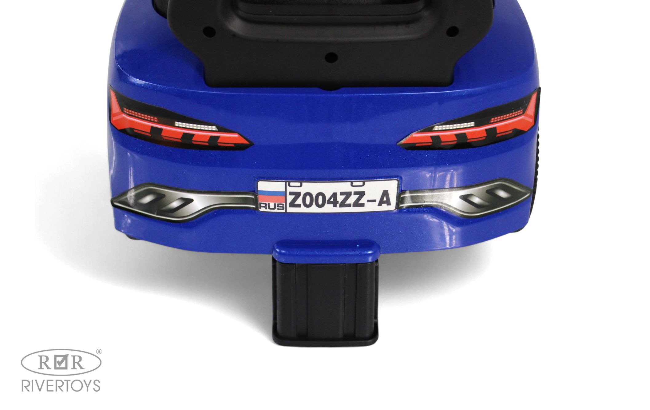 Каталка RIVERTOYS Z004ZZ-A-BLUE синий - фото 3