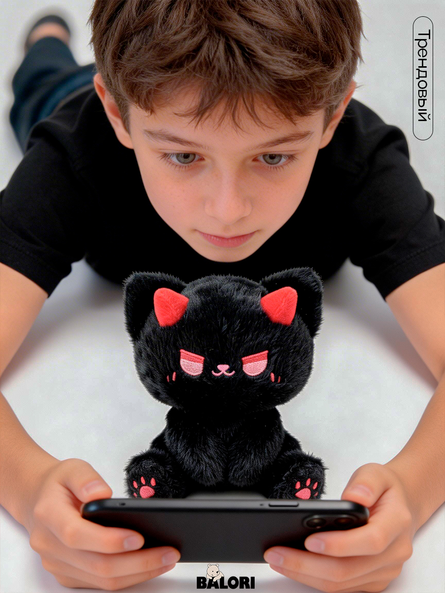 Мягкая игрушка Balori Котик - фото 7