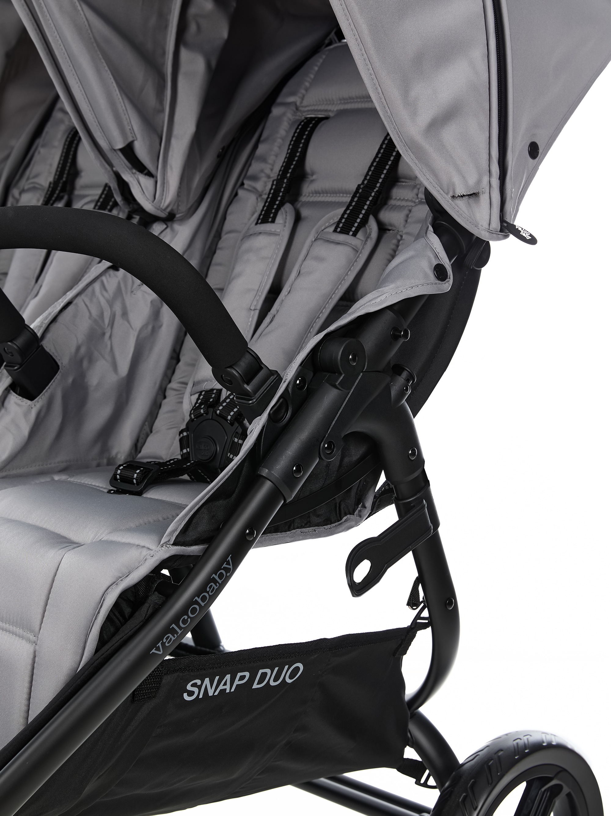 Коляска прогулочная Valco baby Snap Duo Flatt Matt серый - фото 19