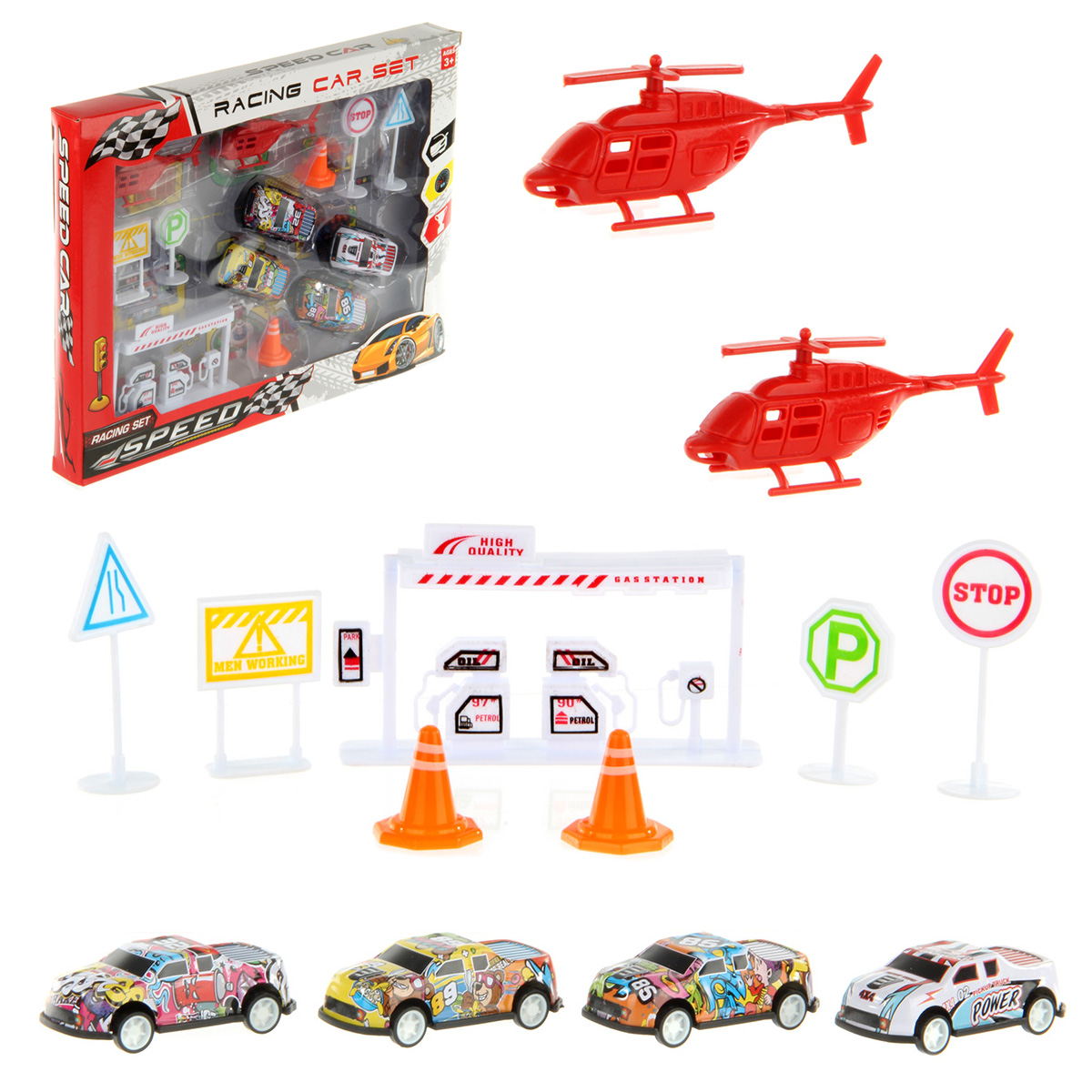 Игровой набор Veld Co Дорожные знаки 126510 - фото 2