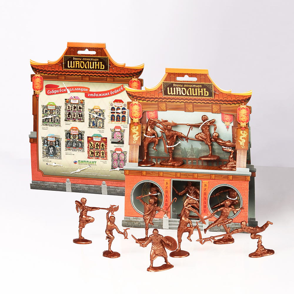 Игровой набор БИПЛАНТ Крепость + Воины Шаолинь - фото 3