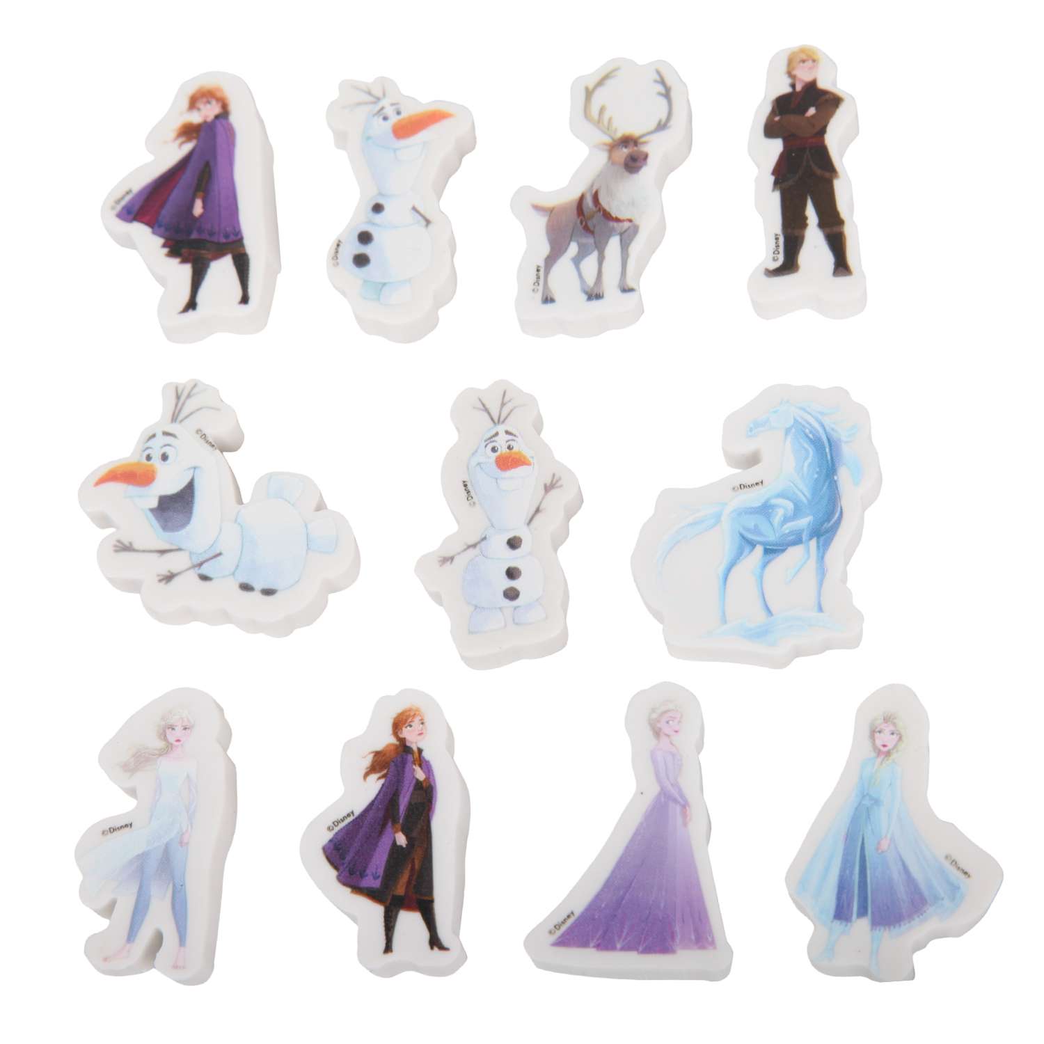 Ластик Sambro Frozen 12 шт. - фото 1