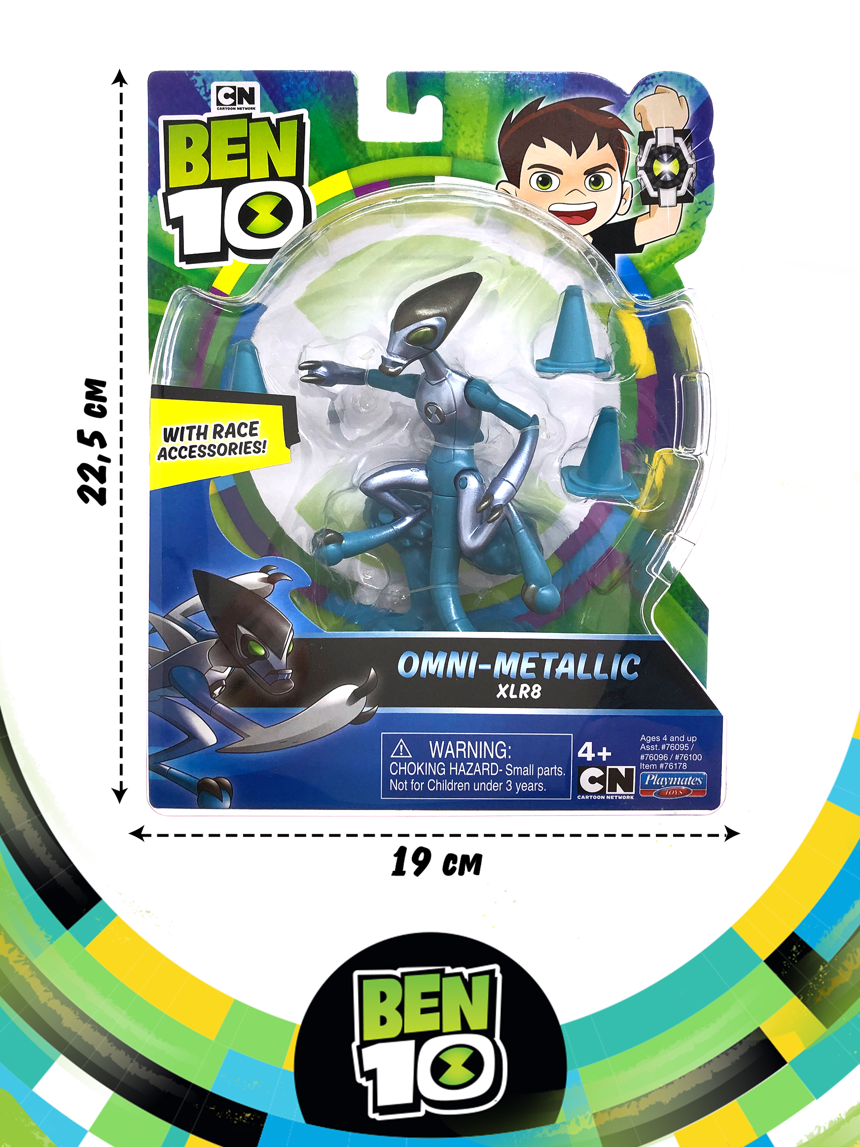 Фигурка Ben10 Молния Металлик - фото 5