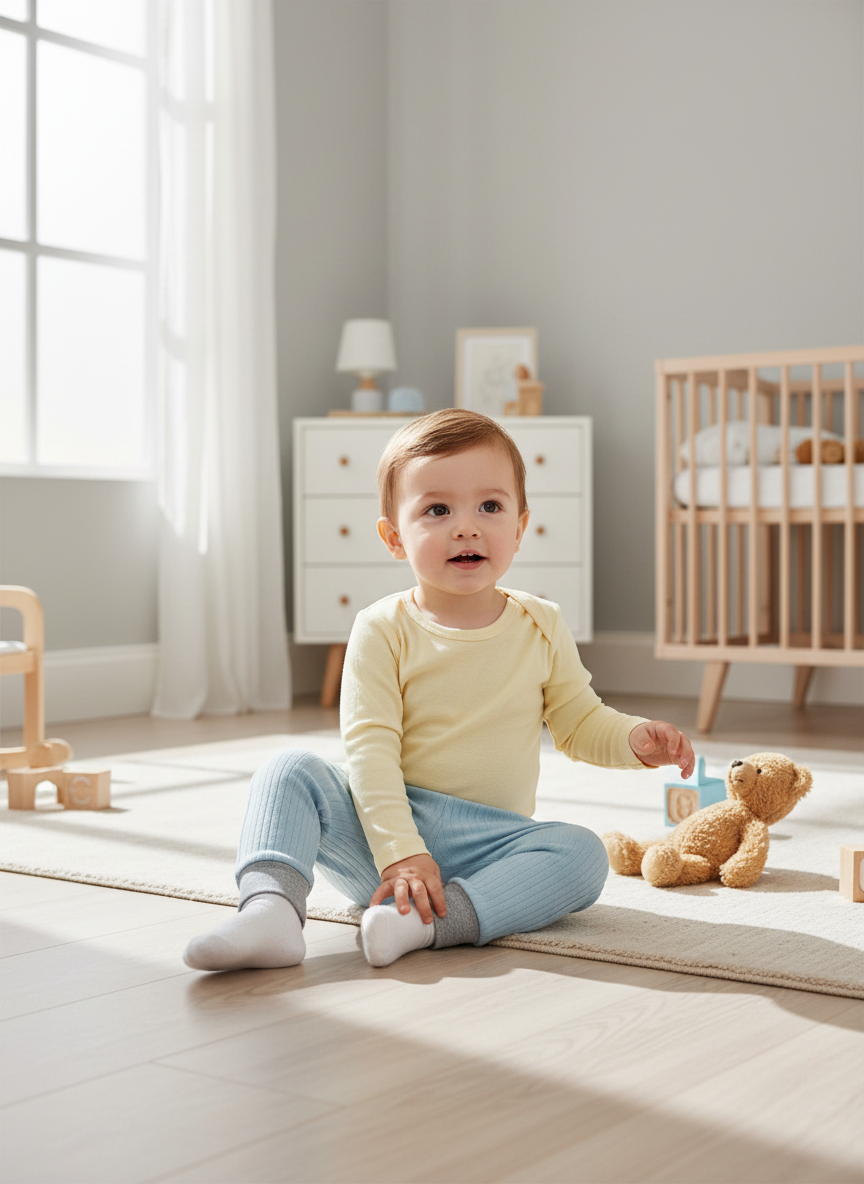 Штанишки Утенок 457г/1 джинс - фото 1