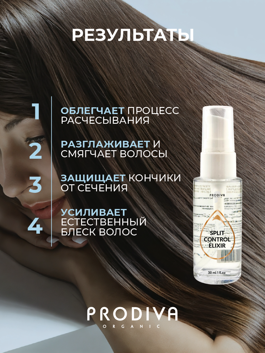Масло для кончиков волос Split control PRODIVA 30 мл - фото 4