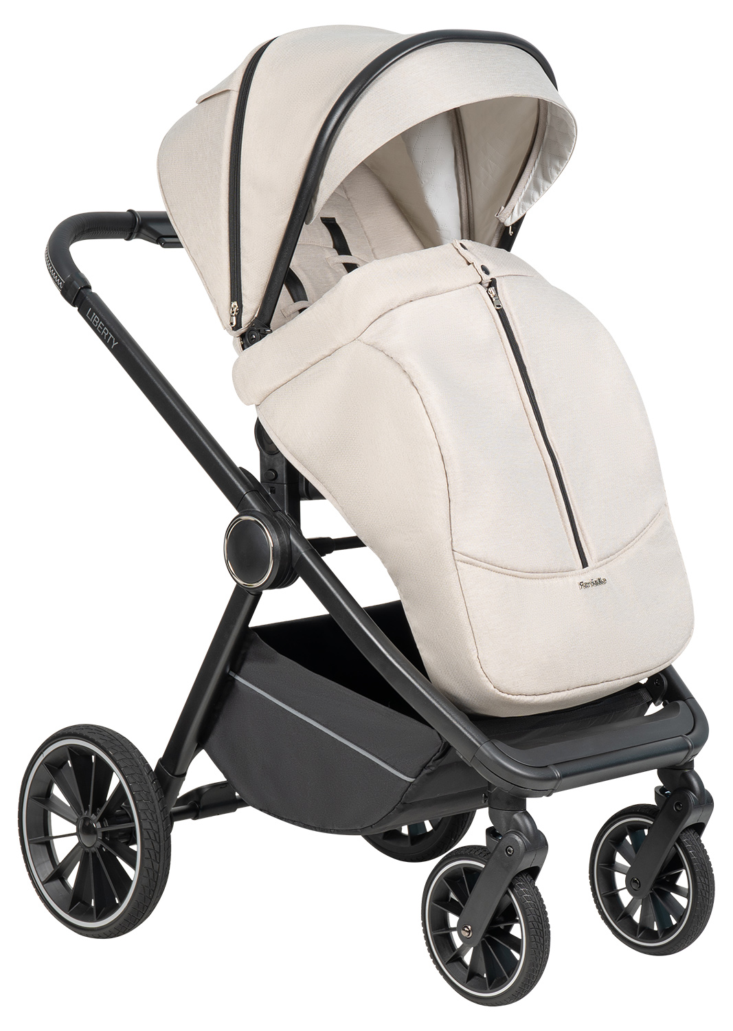 Коляска 3в1 Farfello Liberty бежевый - фото 22