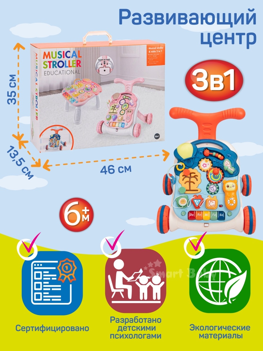 Ходунки Smart Baby - фото 8