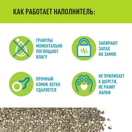 Наполнитель для кошачьих туалетов Котяра классический комкующийся 8.4кг/20л
