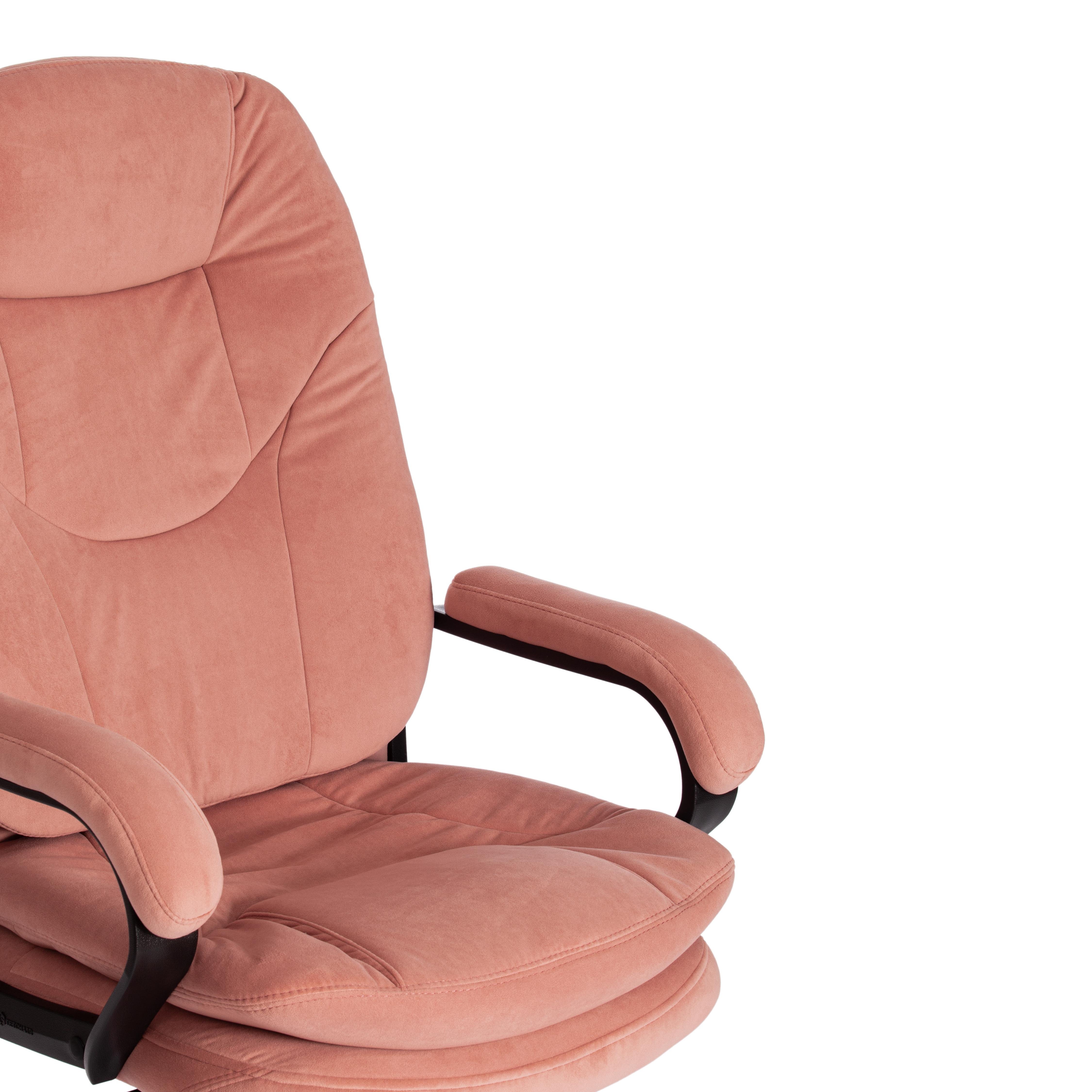 Компьютерное кресло TETCHAIR Комфорт Лт флок розовый - фото 14