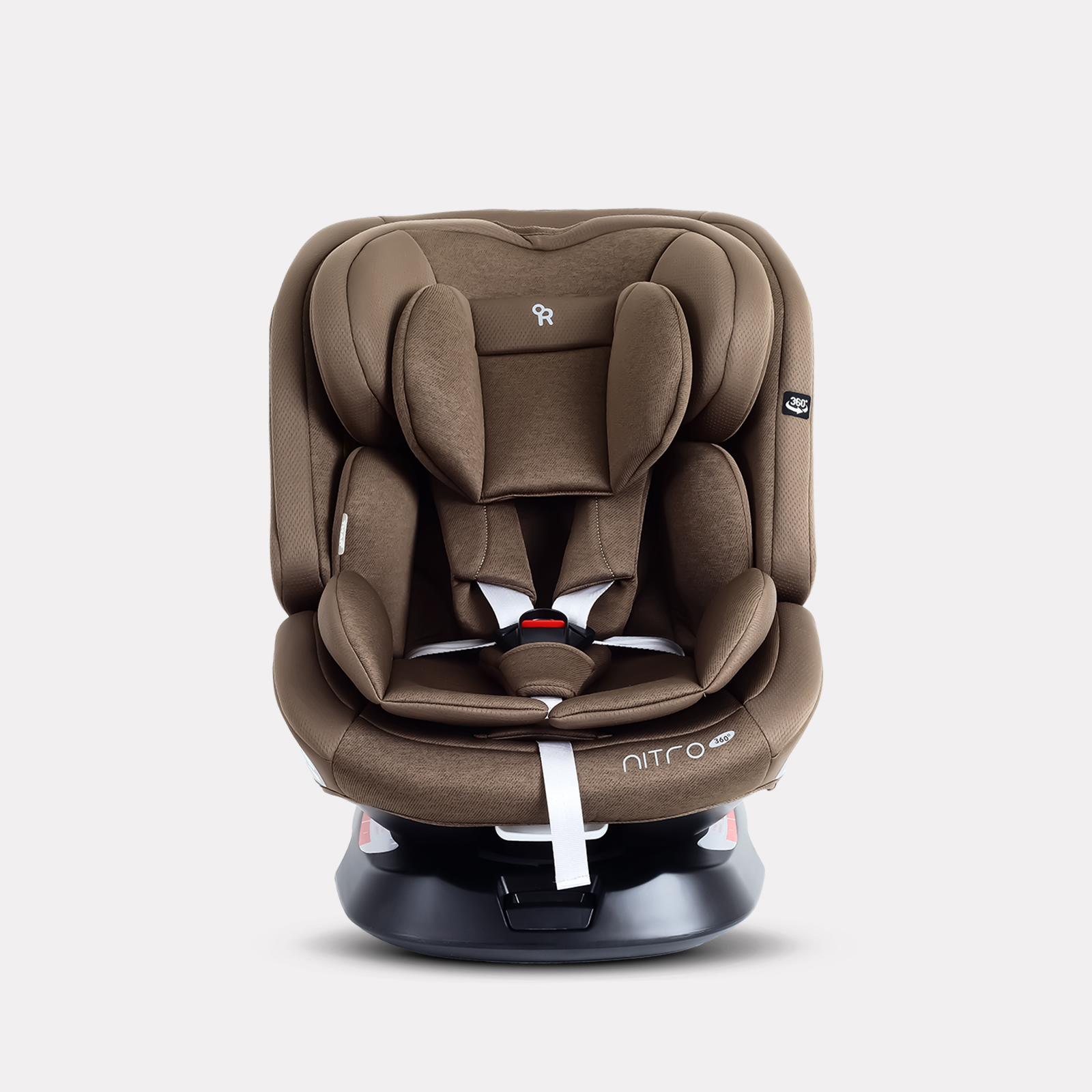 Автокресло Rant Nitro new isofix Isofix 0+/1/2/3 (0-36 кг) бежевый - фото 9