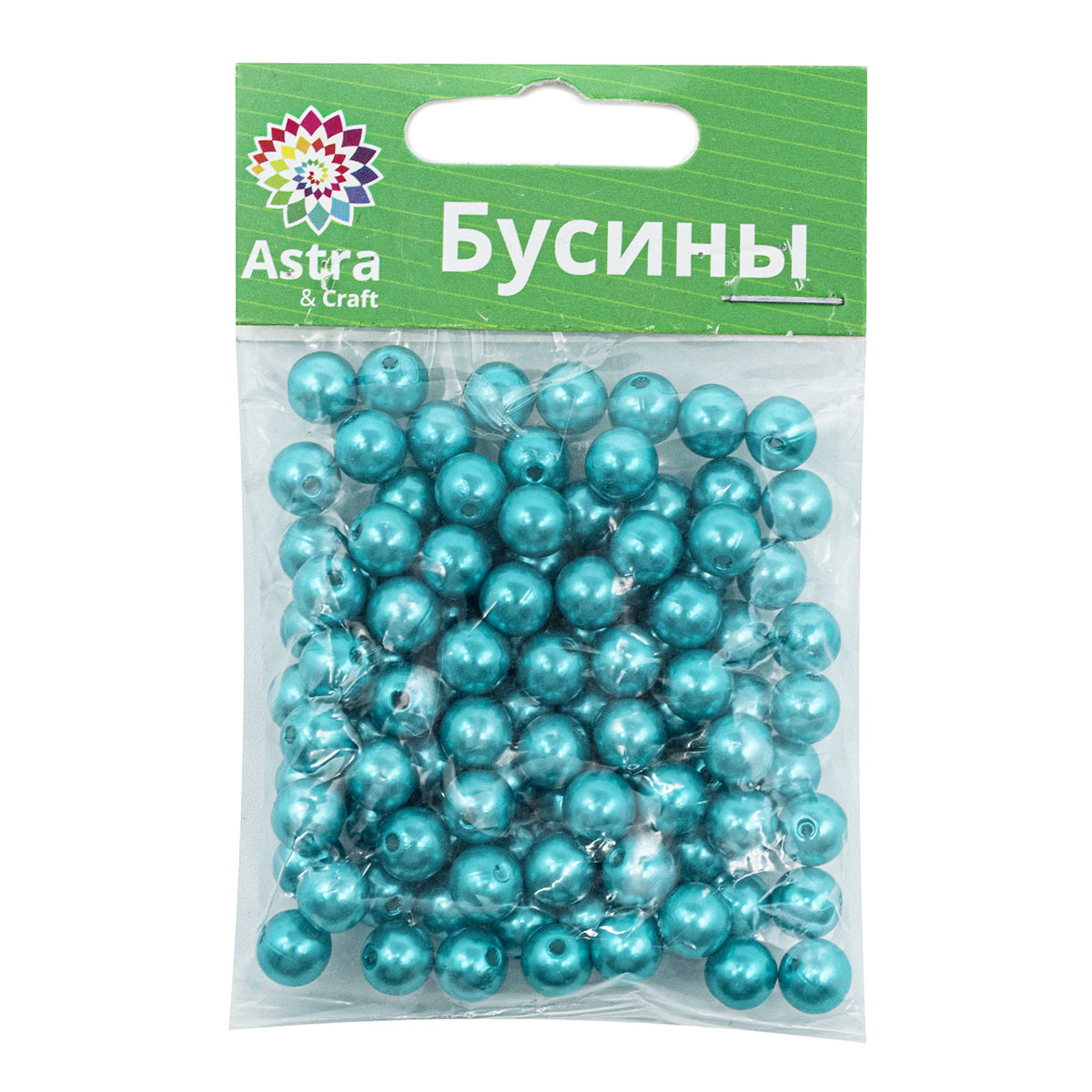 Набор для творчества Astra Craft бусины 8 мм 25 г круглые - фото 5