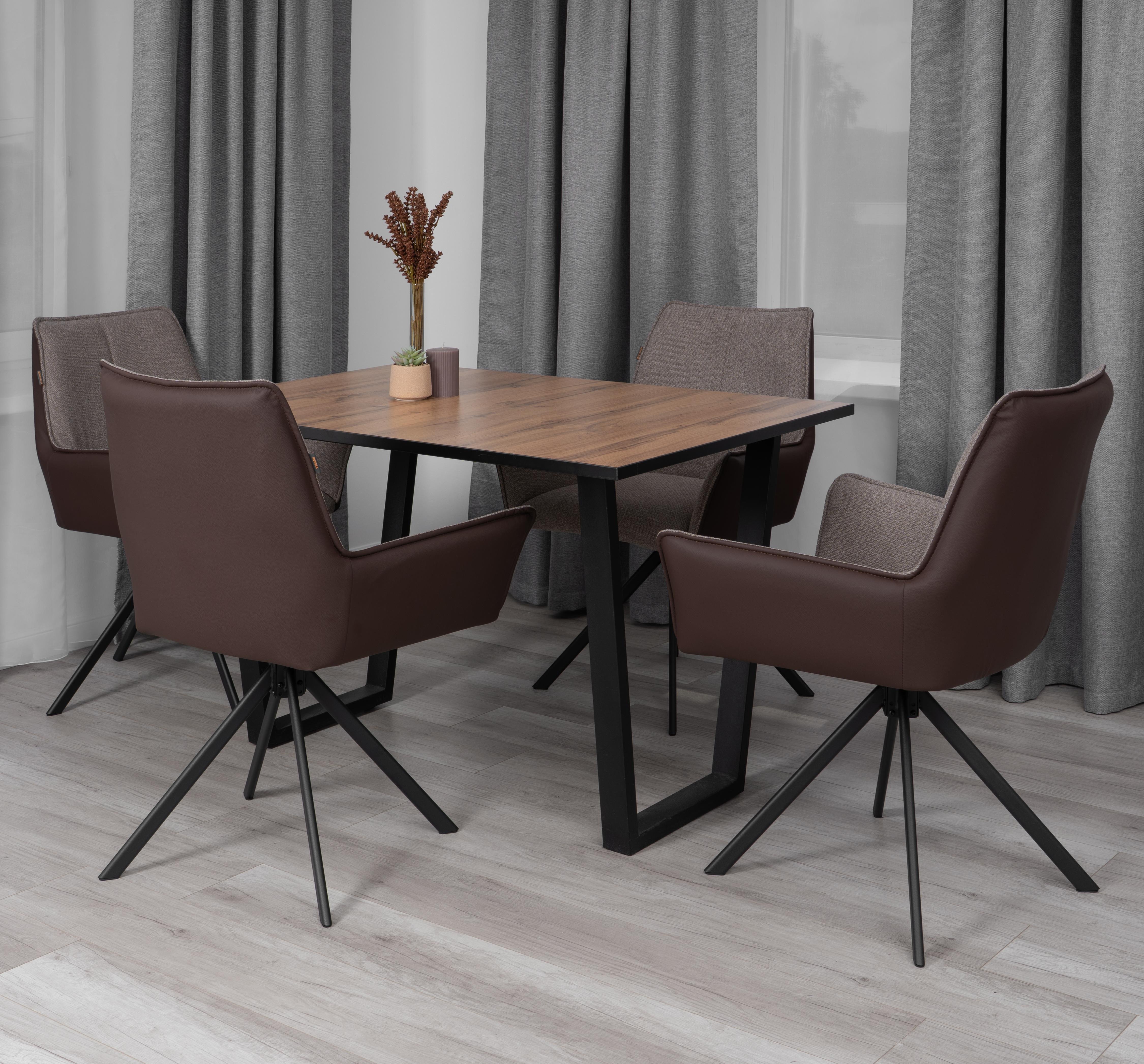 Стул TETCHAIR Мурано бежевый/коричневый - фото 2