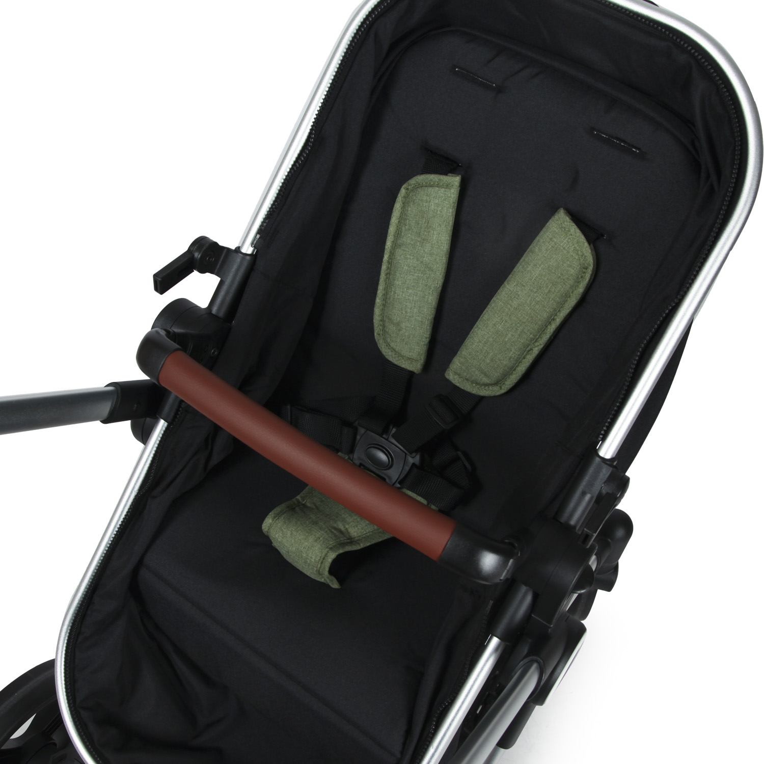 Коляска трансформер Babyton FlexiRide Black-Green - фото 22