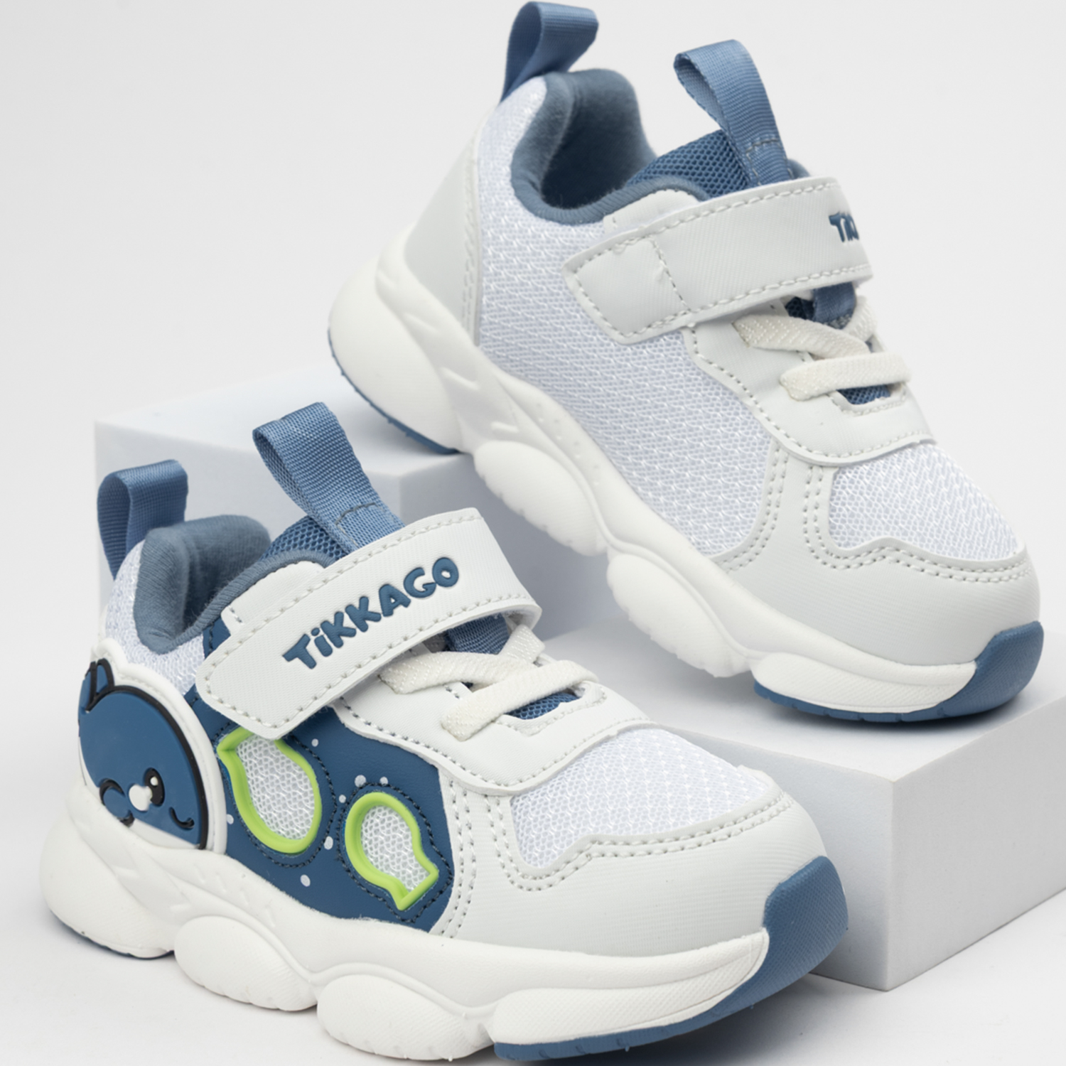 Кроссовки TikkaGo 4E04_2575_white-navy - фото 1