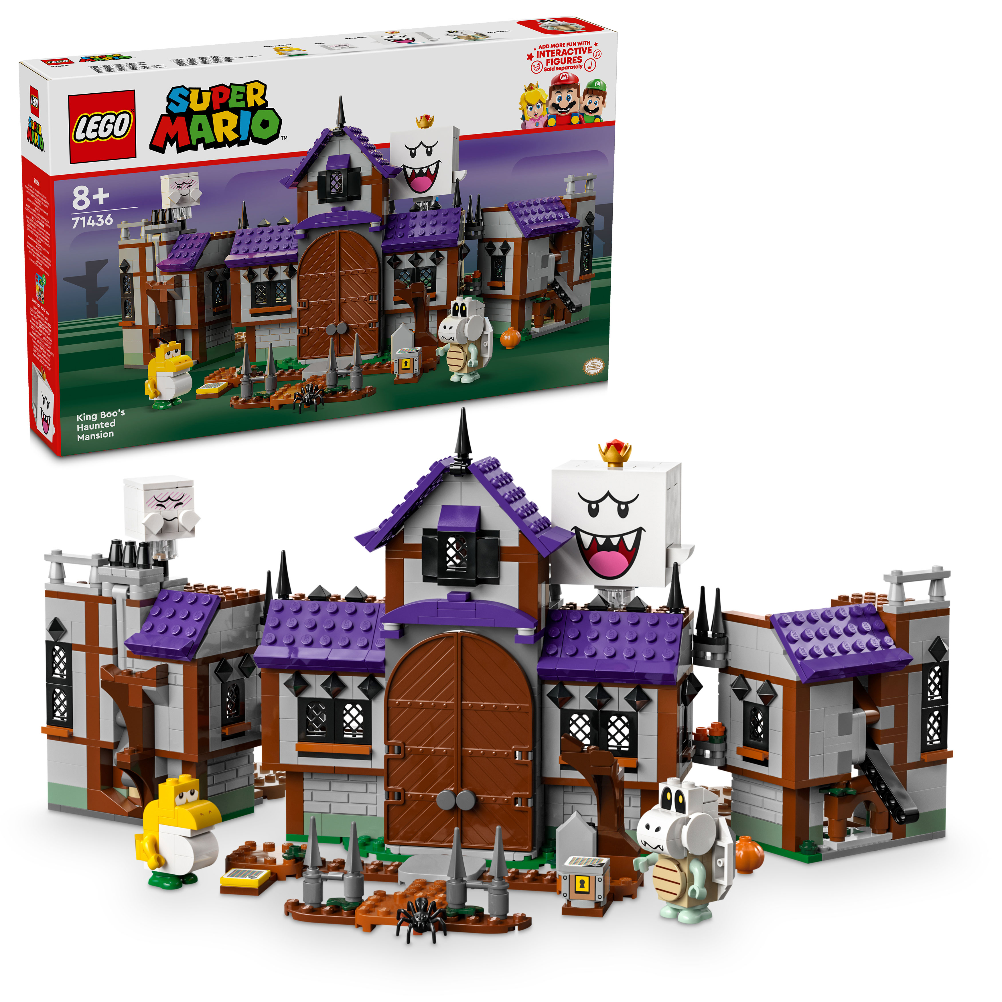 Конструктор LEGO Super Mario Особняк короля Бу - фото 1