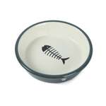 Миска для животного Barbaks Рыбная косточка 13.4*4см