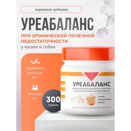 Кормовая добавка Pets health Уреабаланс при ХПН 300 гр