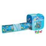 Домик игровой Sevillababy Квадратный с тоннелем CBH-04