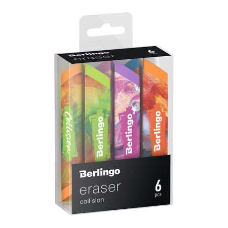 Ластик BERLINGO 6 шт.