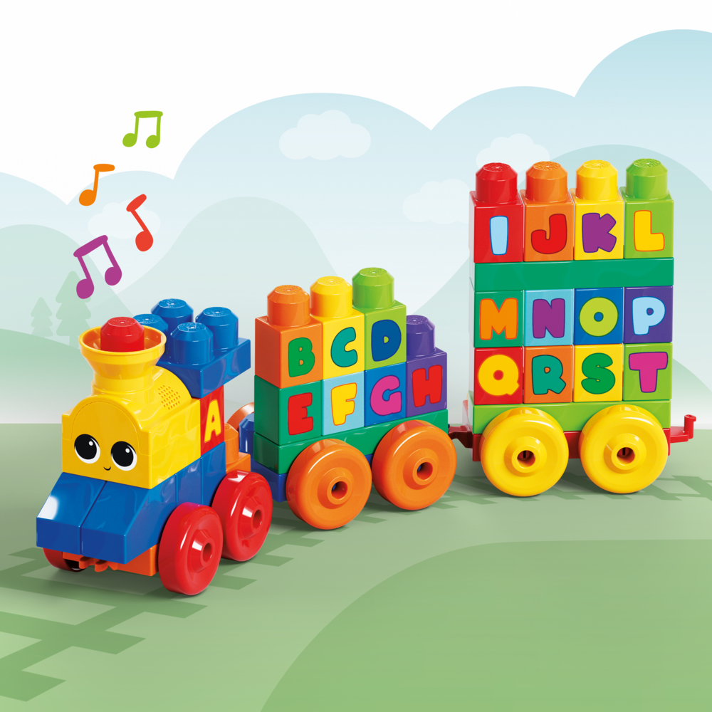 Конструктор Mega Bloks ABC Musical Train 50 дет. - фото 4