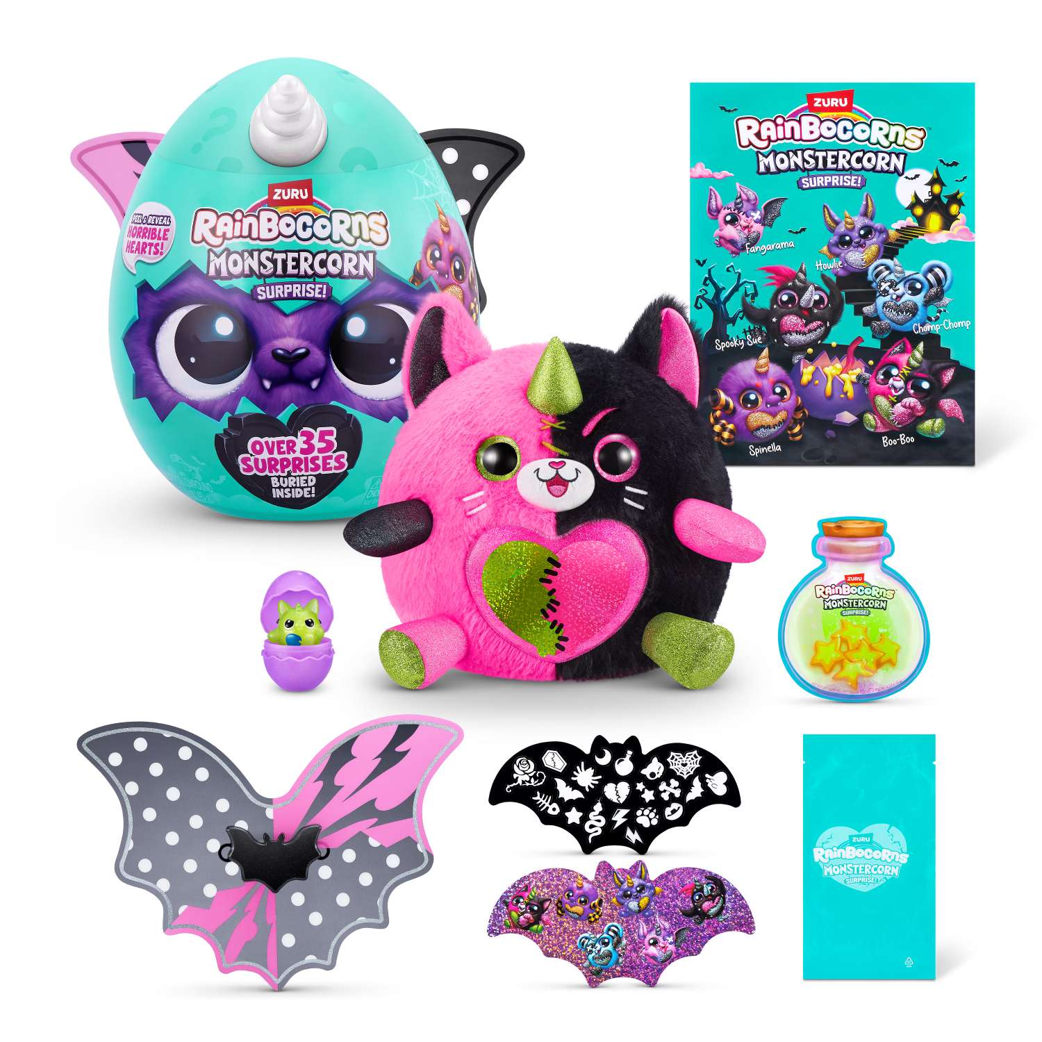 Фигурка Zuru Rainbocorns Monstercorn - фото 12