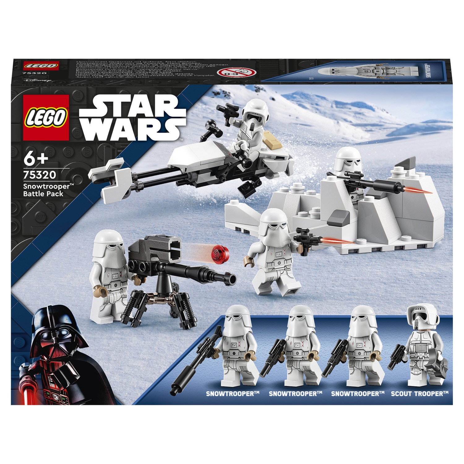 Конструктор LEGO Star Wars Snowtrooper Battle Pack блочный - фото 2