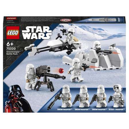 Конструктор LEGO Star Wars Snowtrooper Battle Pack блочный