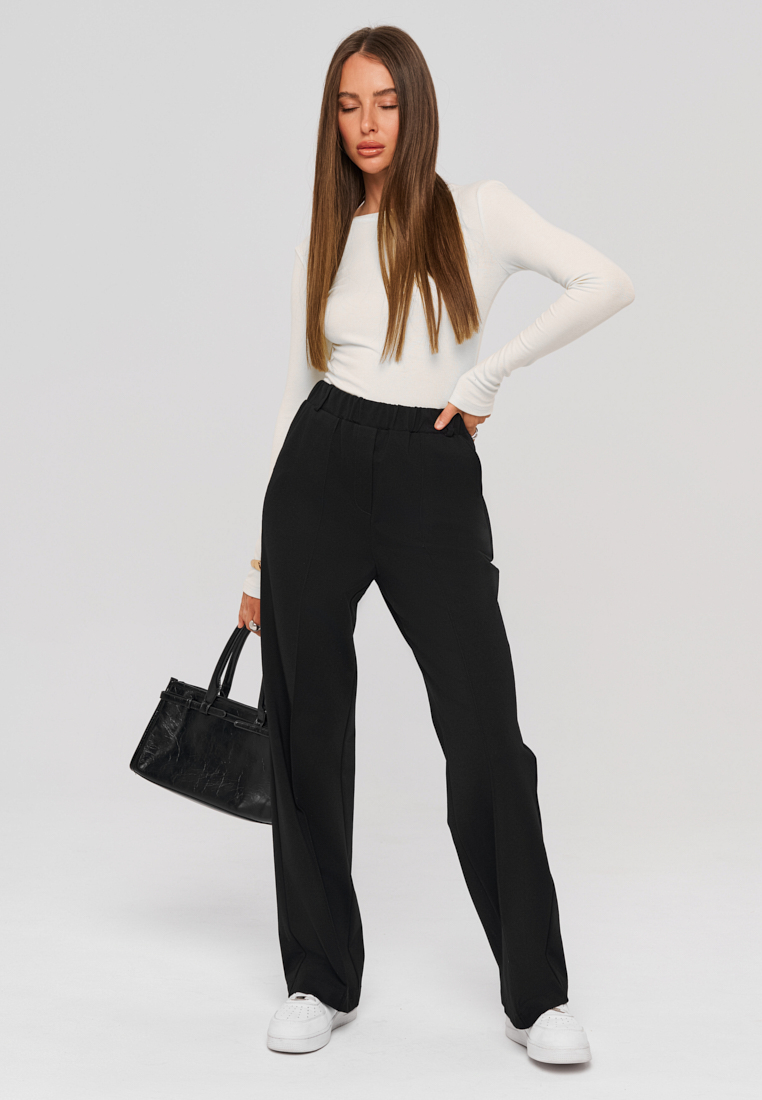 Брюки Stylish AMADEO AWP-5003-черный - фото 4