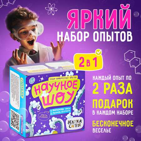 Набор для опытов Наукасити