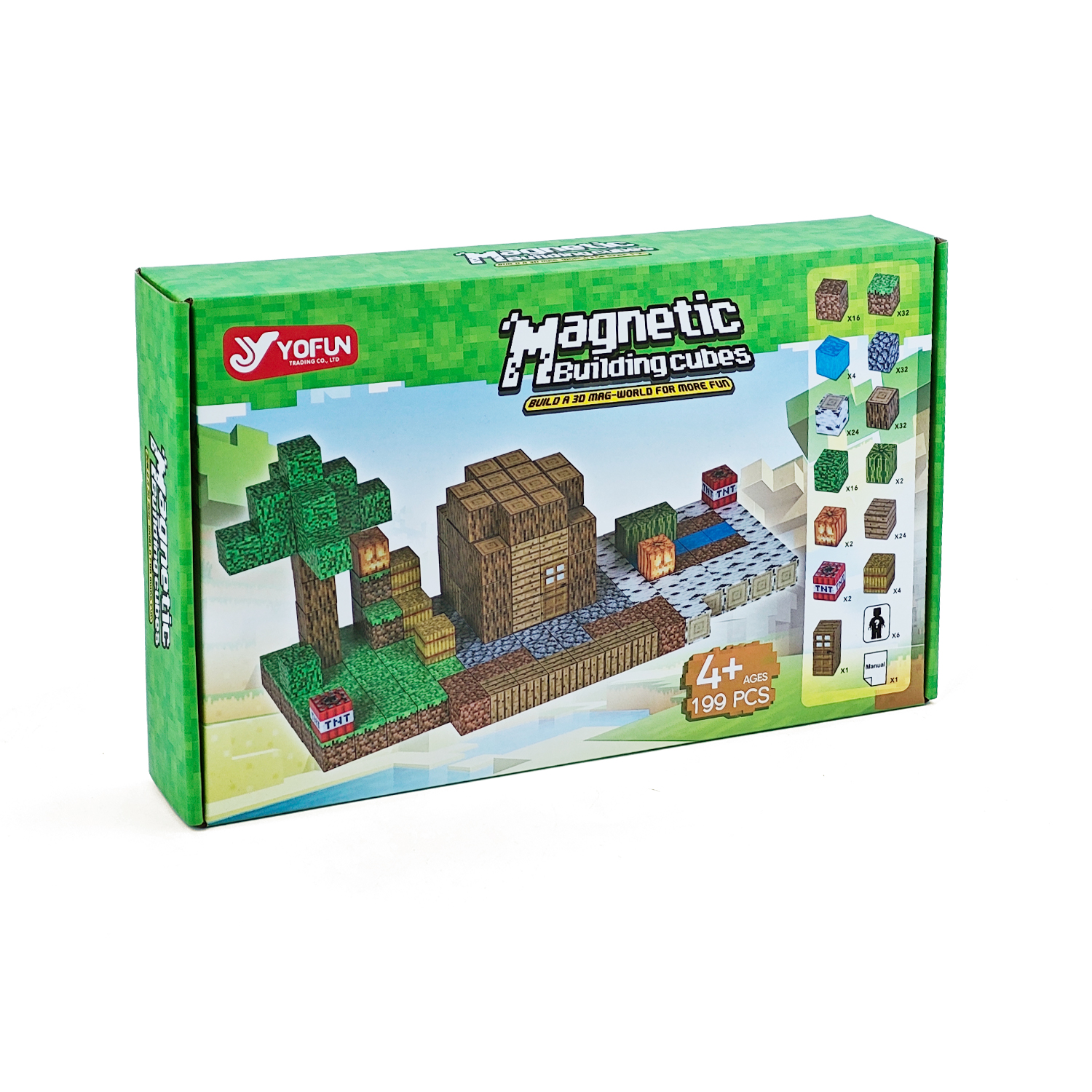 Конструктор Дом деревенского старосты магнитный 199 дет. - фото 3