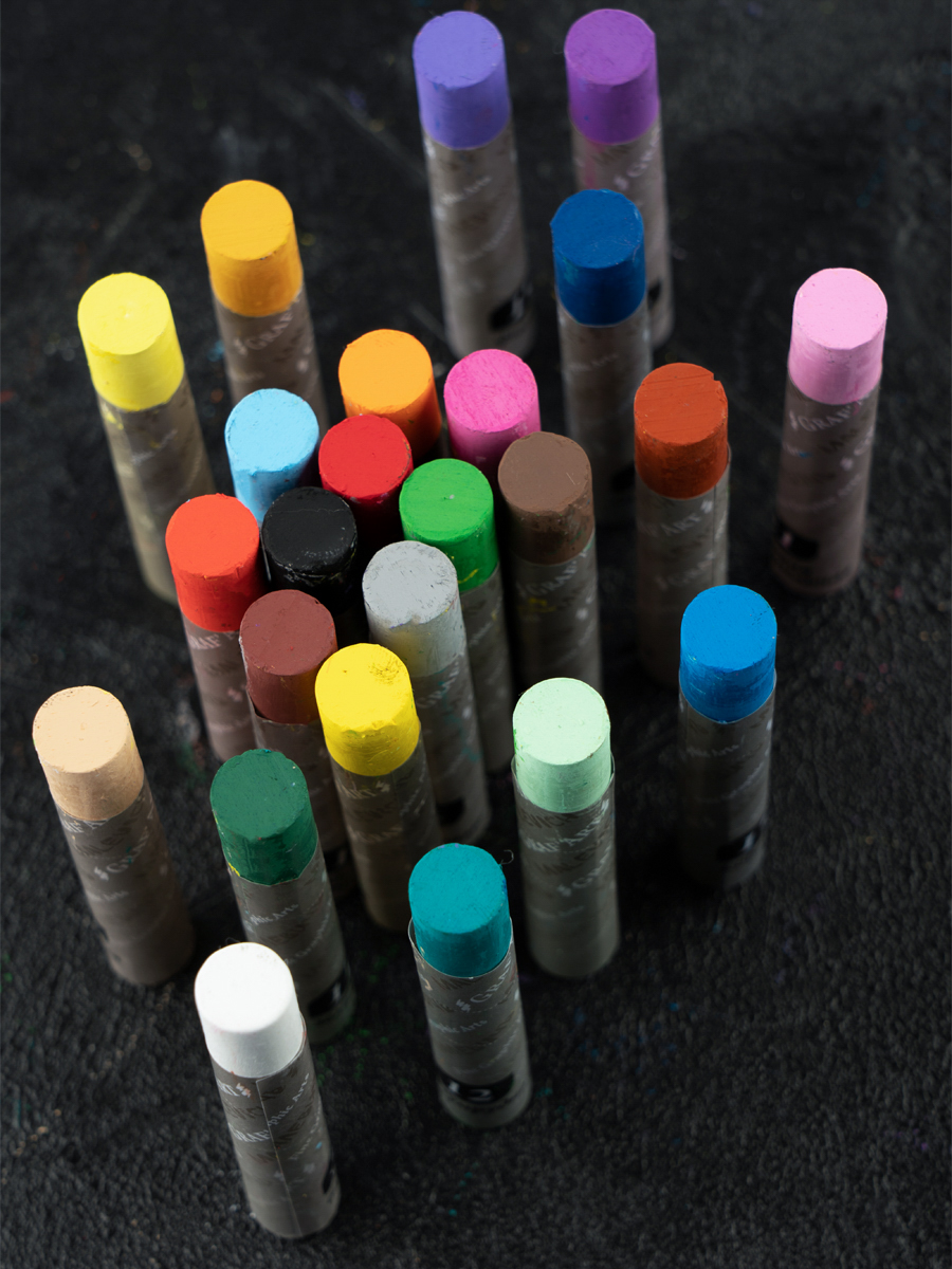 Пастель масляная Малевичъ 24 шт. - фото 9