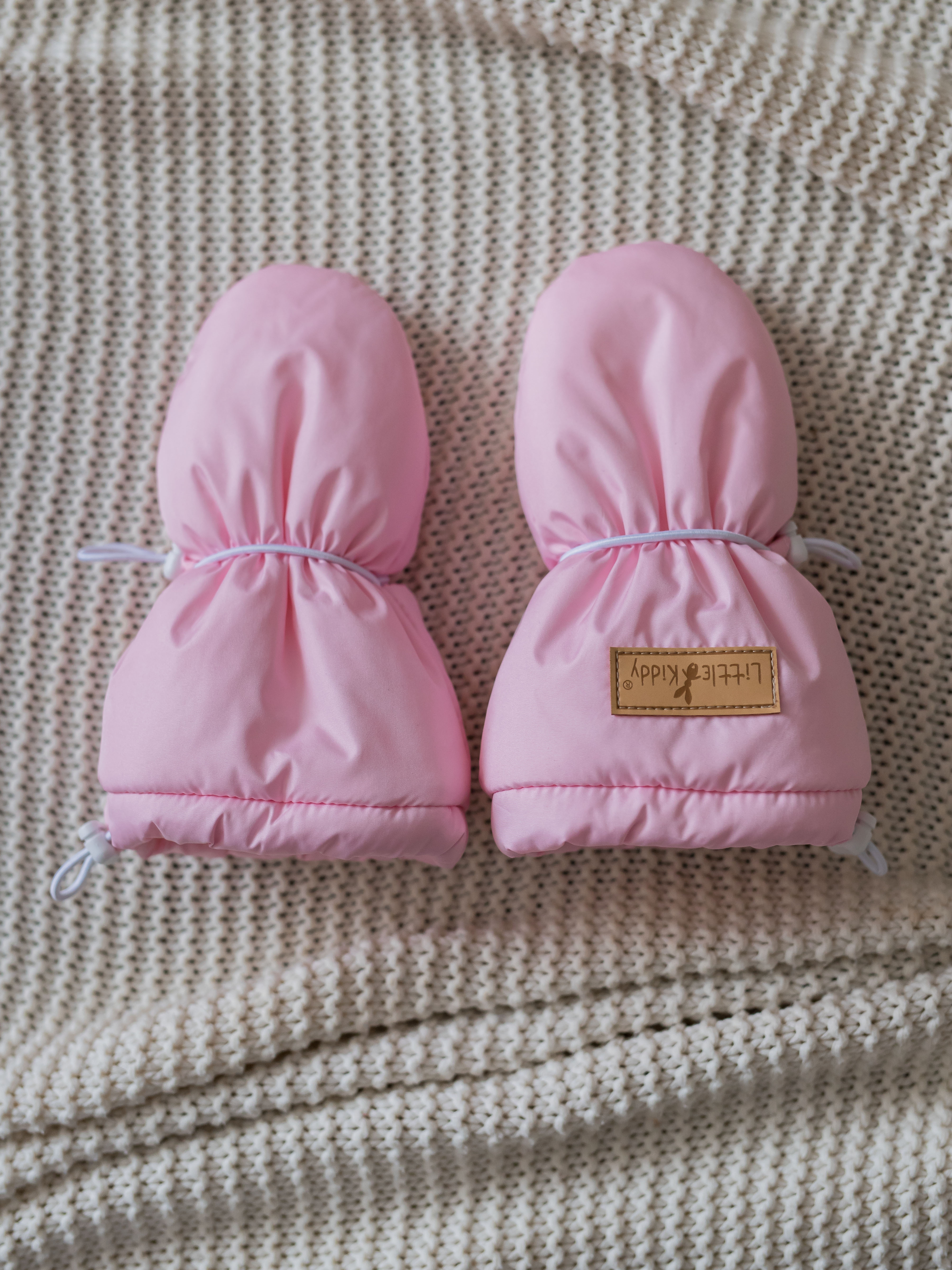 Варежки LittleKiddy varegki_demiрозовый - фото 5