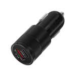 Зарядное устройство Cartage 12-24В USB Type-C 3.1А черный 9445493