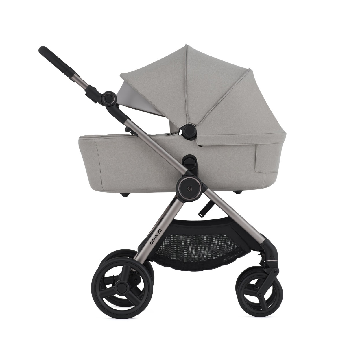Коляска 2в1 Anex IQ Premium 2025, Silvé серый - фото 3
