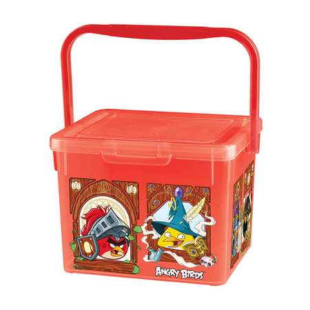Контейнер для игрушек Пластишка Angry Birds в ассортименте