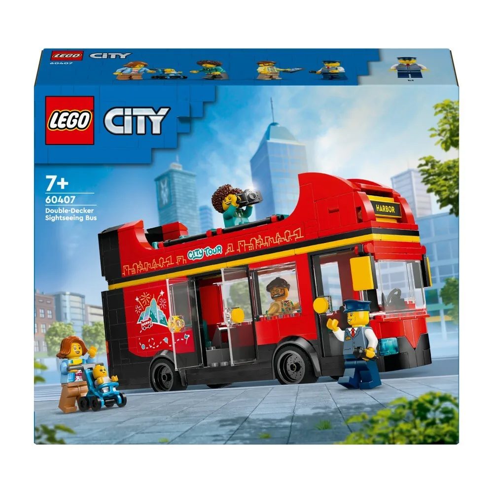 Конструктор LEGO City Красный автобус 60407 384 дет. - фото 9