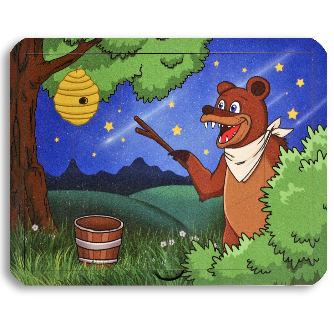 Пазл Нескучные игры деревянный - фото 1