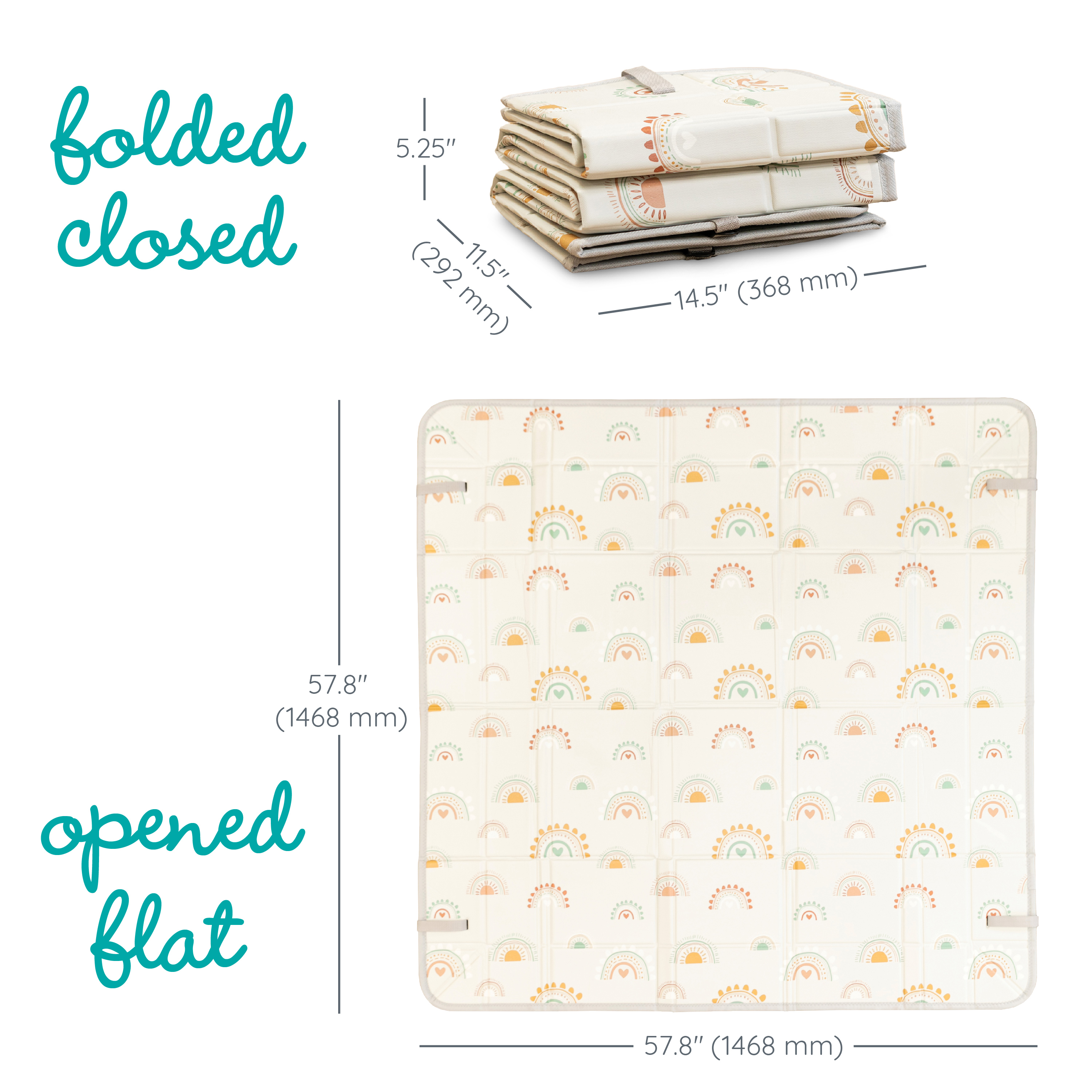 Коврик INFANTINO пенный - фото 9