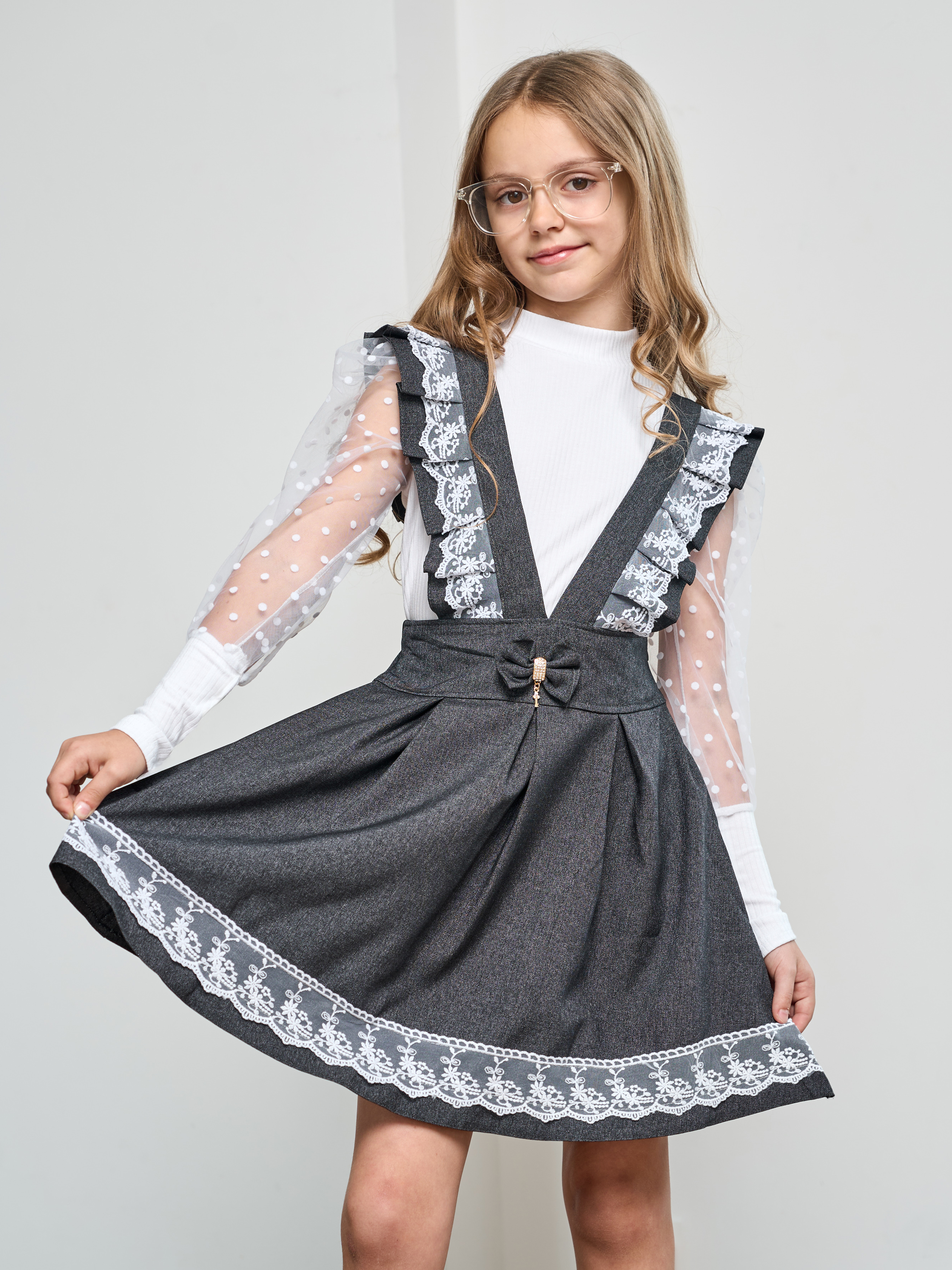 Сарафан СИНЯЯ МОДА W9250A-G39 - фото 2