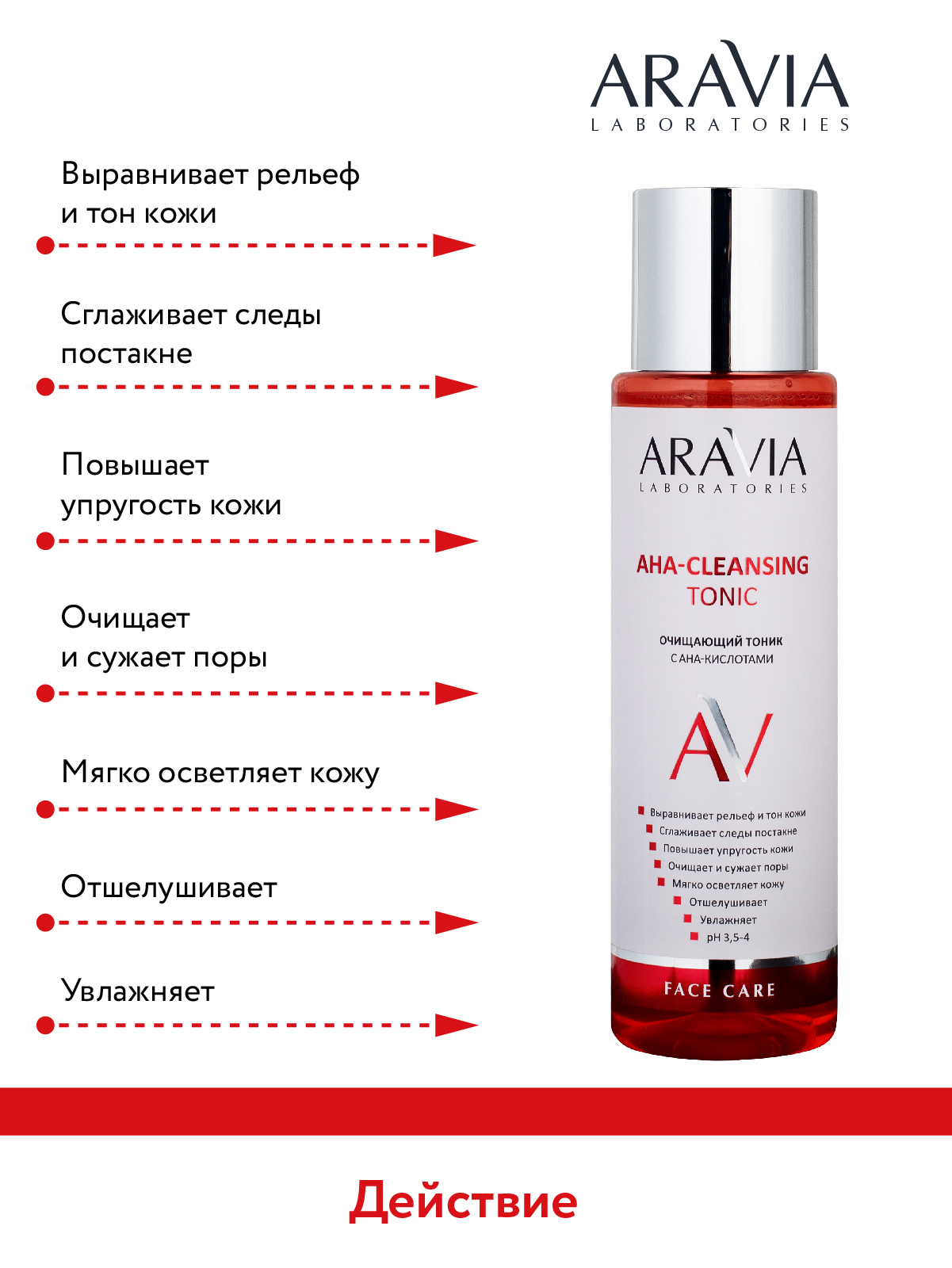 Тоник ARAVIA Laboratories 250 мл - фото 4