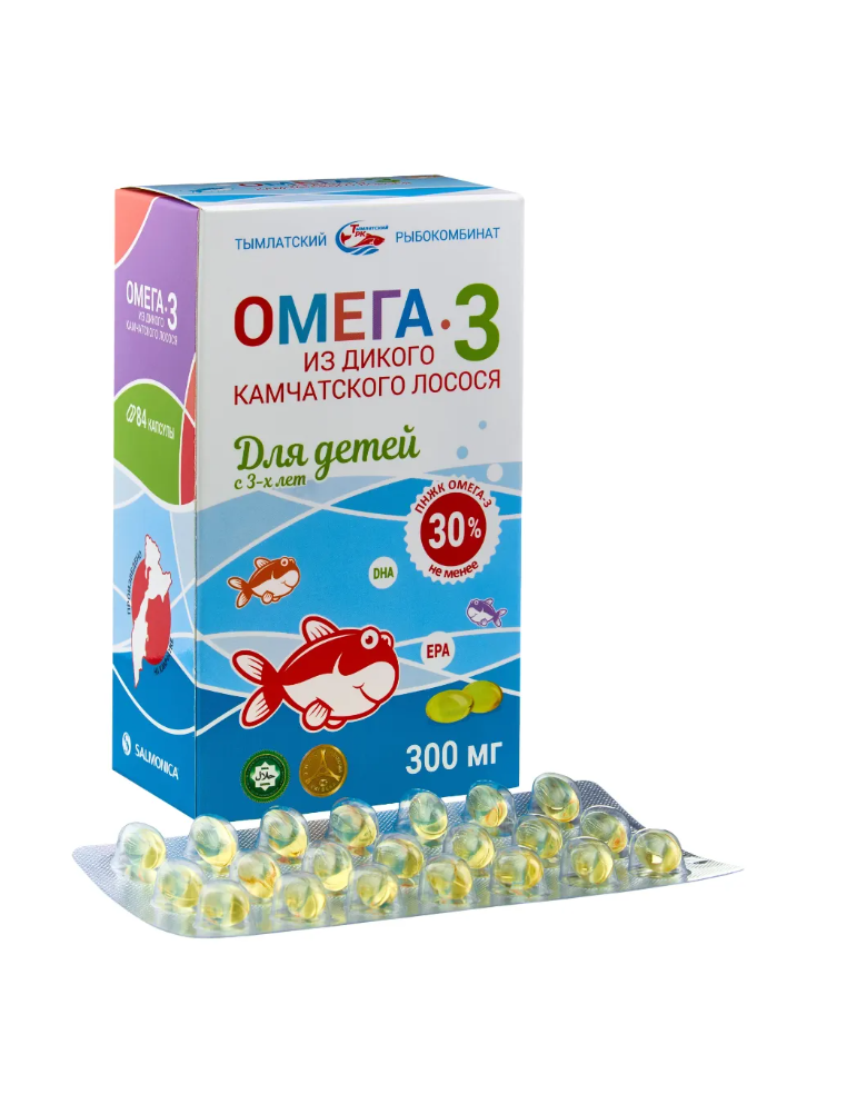 Омега 3 Тымлатский рыбокомбинат из дикого камчатского лосося - фото 3