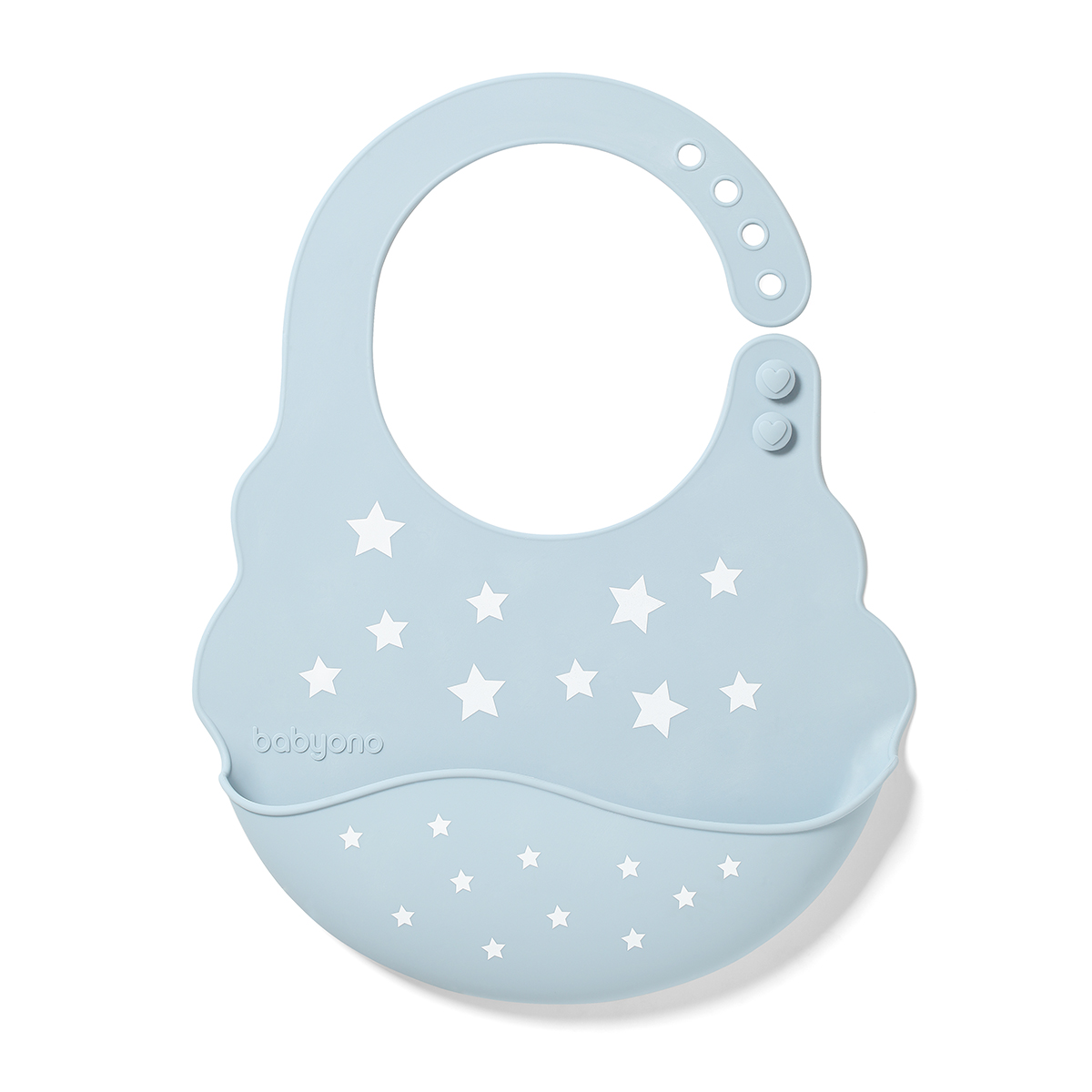 Нагрудник Babyono силикон 1 шт. в ассортименте - фото 6