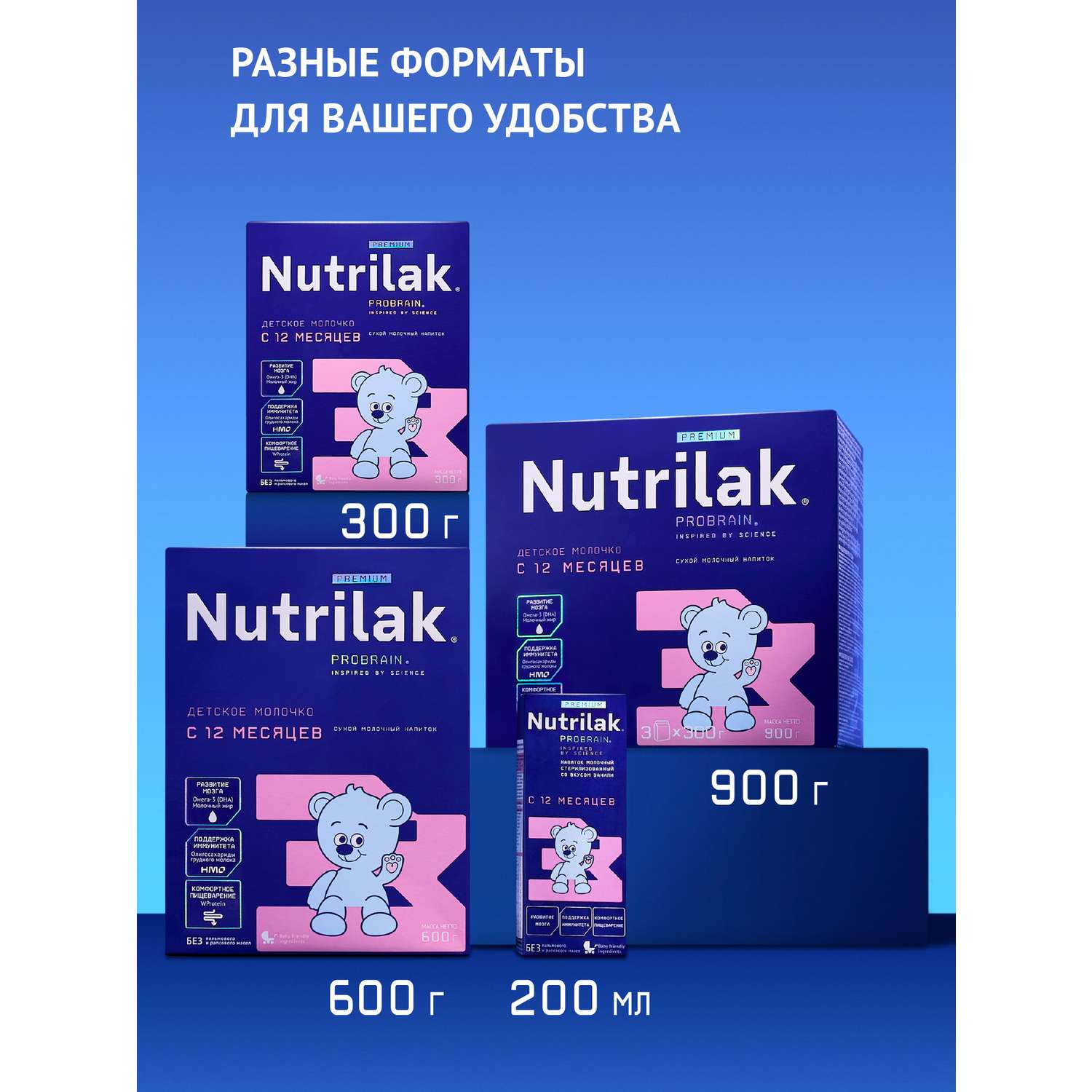 Смесь молочная Nutrilak Premium 3 300г с 12месяцев - фото 14