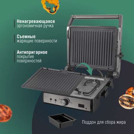 Электрический пресс-гриль TUAREX TK-5001