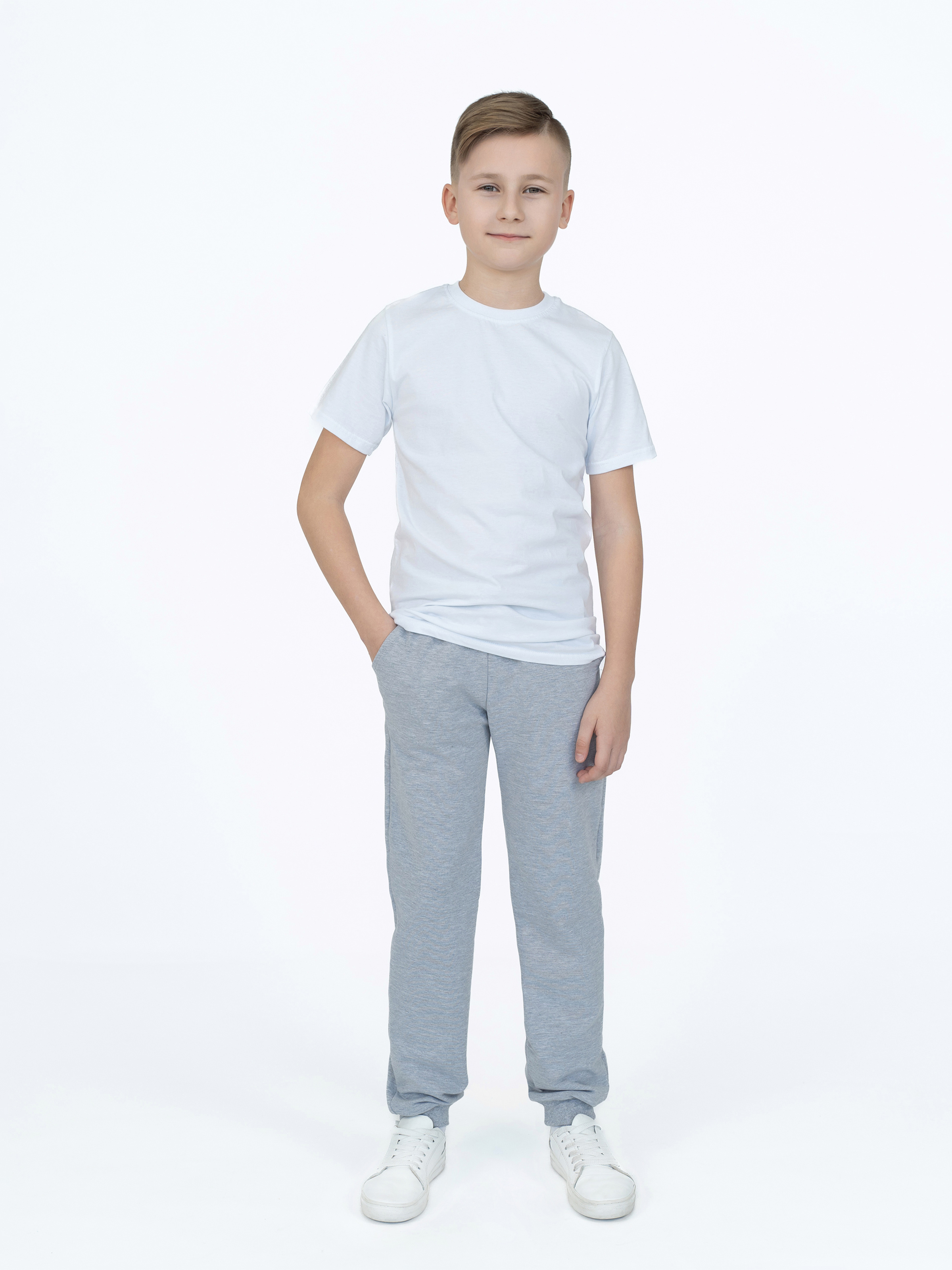 Брюки Утенок 413 меланж - фото 1