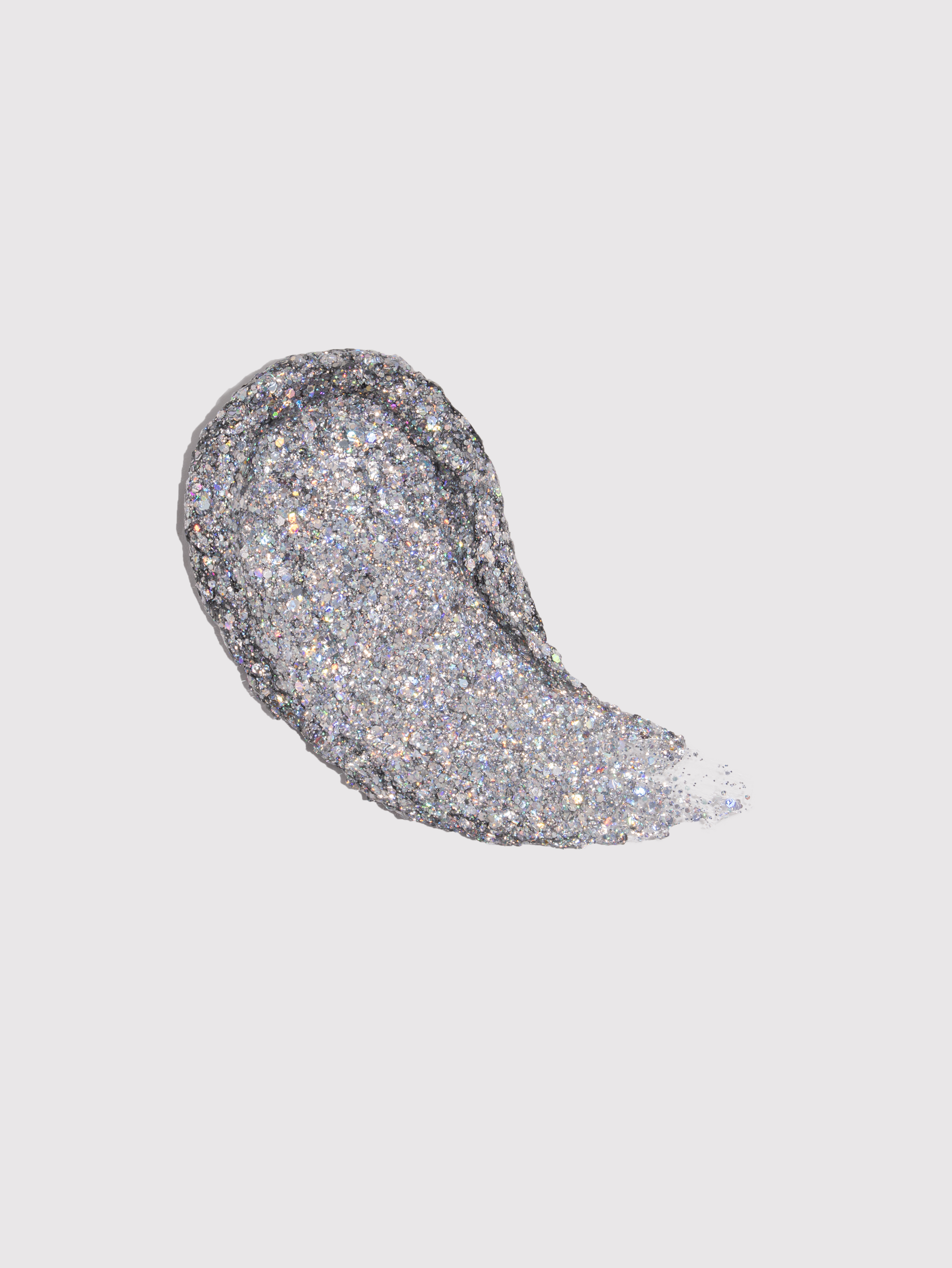 Глиттер-гель блестки SPLASH Holo SILVER - фото 3