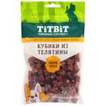 Лакомство для собак TITBIT 100г мини пород Кубики из телятины