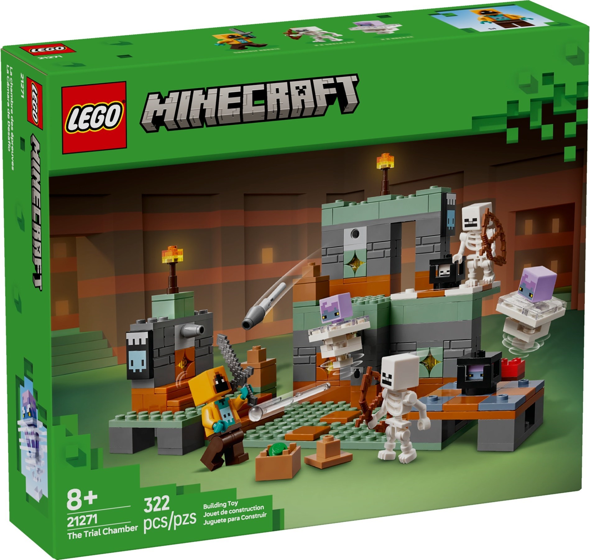 Конструктор LEGO Minecraft 21271 322 дет. - фото 1