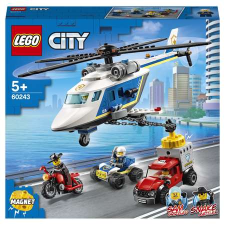 Конструктор LEGO City Police Погоня блочный